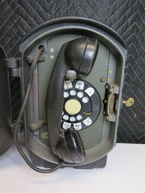 western electric call box|antique western electric bell box.